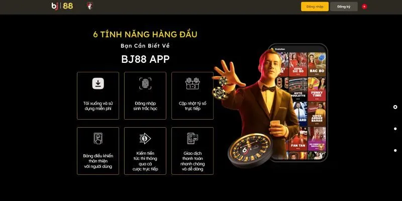 Tải App BJ88 – Sở Hữu Kho Game Khổng Lồ Chỉ Trong 3 Phút 1 Tổng quan về ứng dụng BJ88